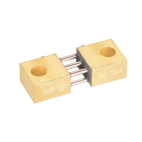 uxcell Shunt Resistor 200A 75mV for DC Current Ammeter Analog Panel ...