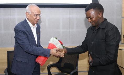 Shri Viraj Singh, Addl. Secretary, MEA-GOI visited NFSU recently ...