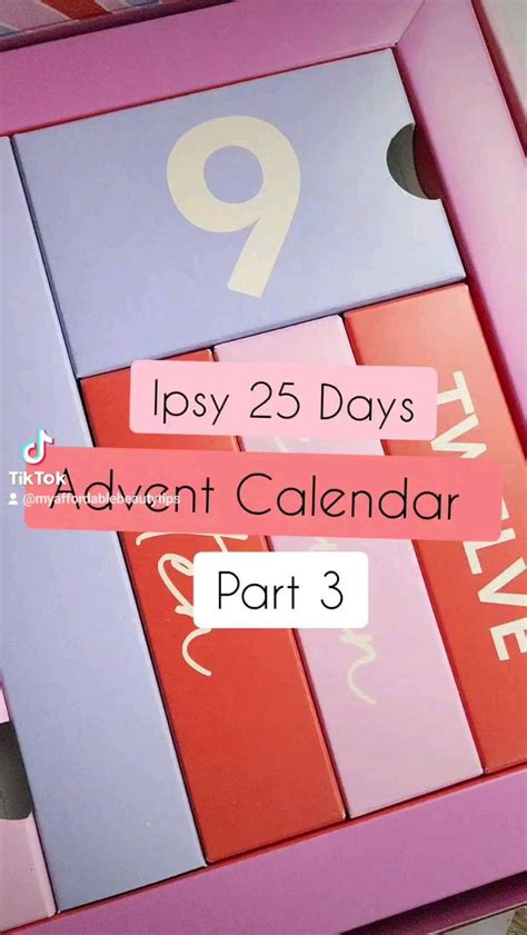 Ipsy Advent Calendar - Printable Calendars AT A GLANCE