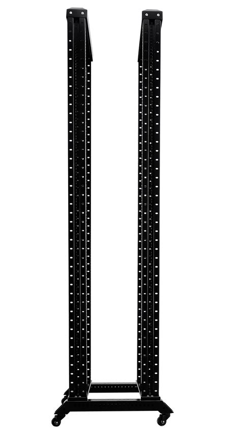 UniFlex 42U Open Frame Network Rack 4-post,No shelf with wheel