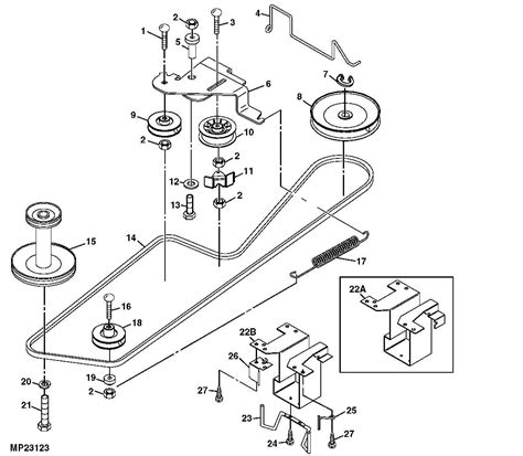 The Ultimate Guide to Understanding John Deere LX280 Mower Deck Parts ...