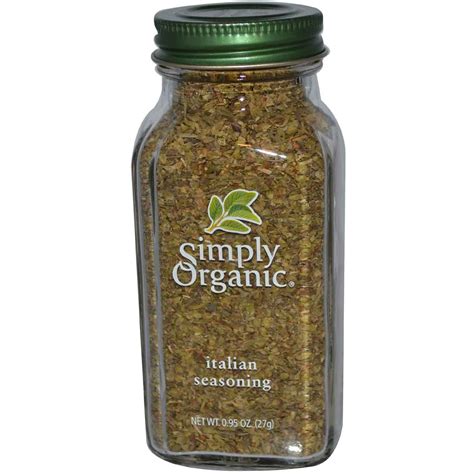 Simply Organic, Italian Seasoning, 0.95 oz (27 g) - iHerb.com
