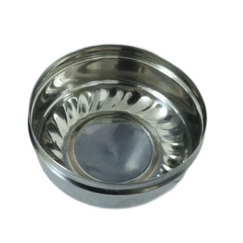 3346 Stainless Steel Round Shape Tiffin Box - Big – Amd-Deodap