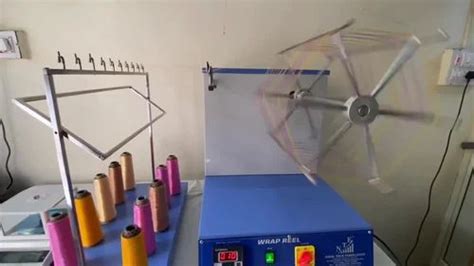 Yarn Testing Instruments - Lea Tensile Testing Machine (Fixed Speed ...