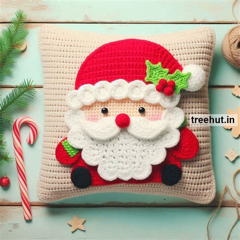Crochet Christmas Cushion Cover Ideas for Selling or Gift Ideas
