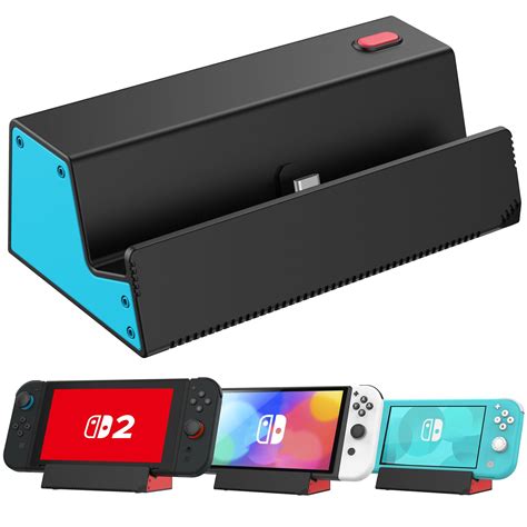 HEIYING Switch Charger Dock for Nintendo Switch 2 / OLED/Lite,Charging ...