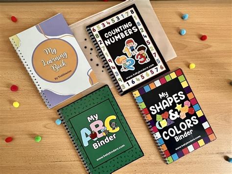 English Pre School Learning Bundle for Kids. Set of 4 Books