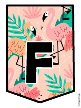 FLOCK TO SECOND GRADE! WELCOME BACK! Flamingo Bulletin Board Letters ...