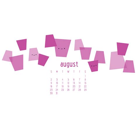 Wild Olive: calendar // print & post for august
