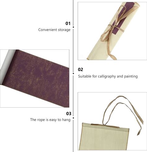 Buy Chinese Xuan Paper Art Wall Scrolls Blank Hanging Scrolls ...