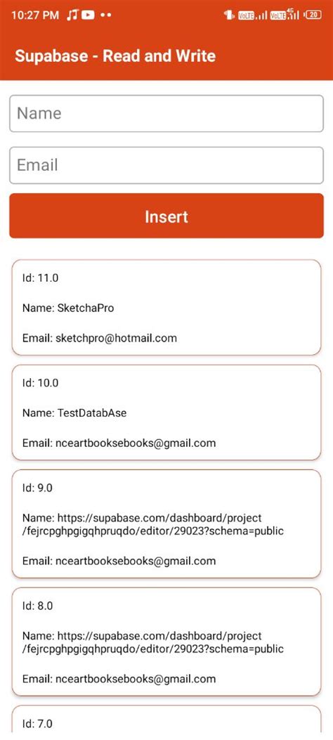 Sketchub • Supabase - Read & Write Learn more....