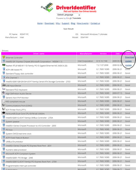 Image result for Driver Detection Windows 1.0