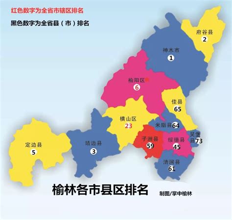 最新！陕西省107个县(市、区)排名出炉！看看榆林各县排第几？_府谷县