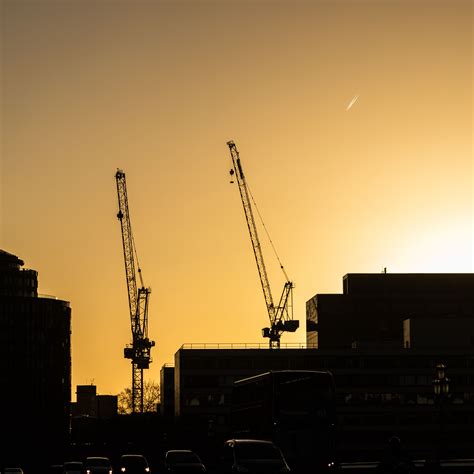 Download wallpaper 2780x2780 construction cranes, buildings, cars ...