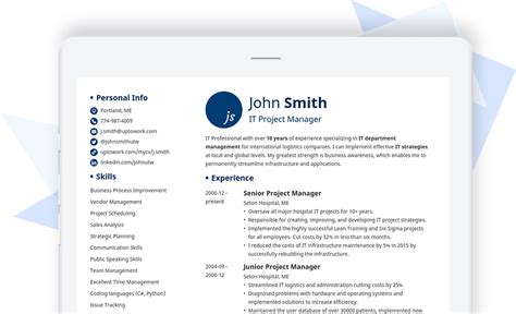 Resume Templates to Download and Print in 2025
