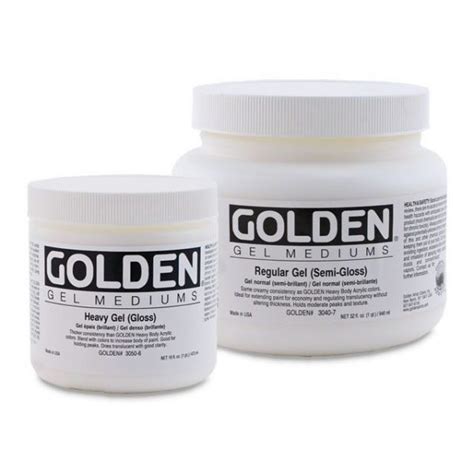 Golden Gel Mediums – BrustroShop