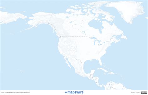 Map of north america regions