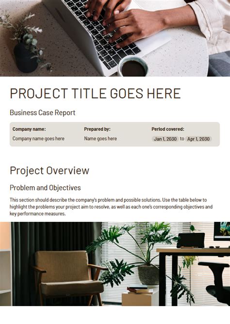 Business Case Report Example 的图像结果