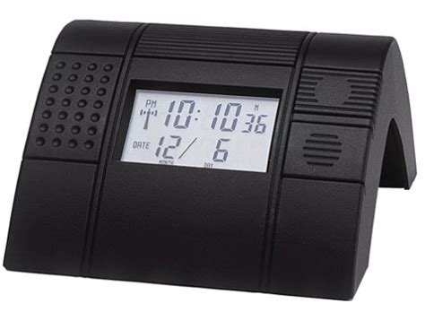 Atomix 5812 - Black Arch Atomic Desk Clock : Amazon.in: Home & Kitchen