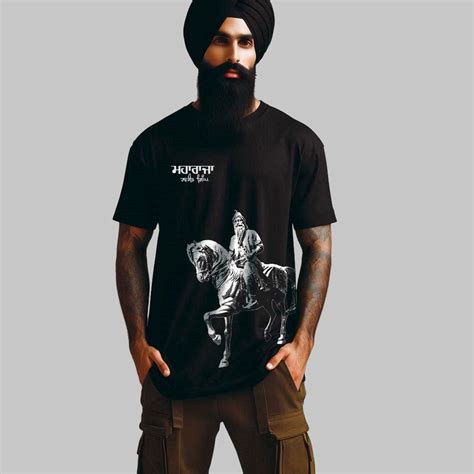🦁Sher-E-Punjab🦁 Maharaja Ranjit Singh Oversized T Shirt Online For Men ...