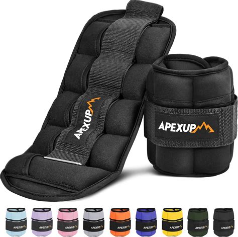 Amazon.com: APEXUP 10lbs/Pair Adjustable Ankle Weights for Women and ...