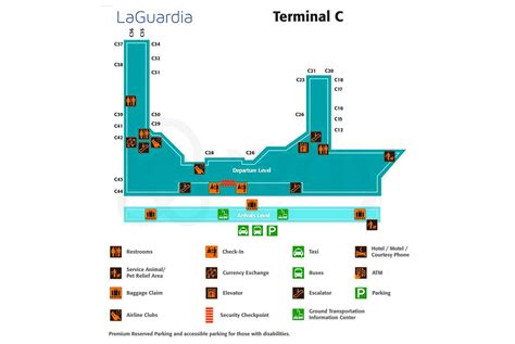 LGA Terminals - LGA Terminals Map, Restaurants, Stores