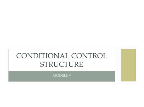 Image result for Conditional Control Structure
