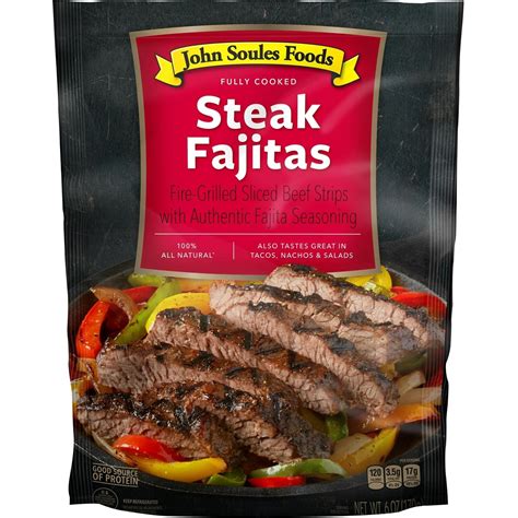John Soules Meat Strips Steak Fajitas