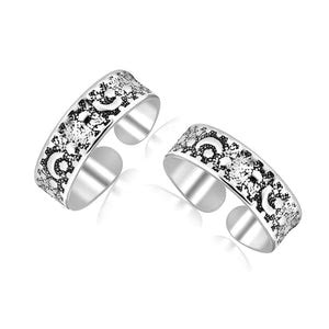 Buy 925 Sterling Silver Toe Rings Online for Women | TrueSilver