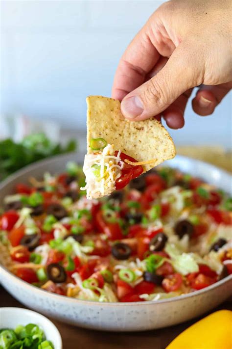 Cottage Cheese Taco Dip (High Protein!) - The Balanced Nutritionist