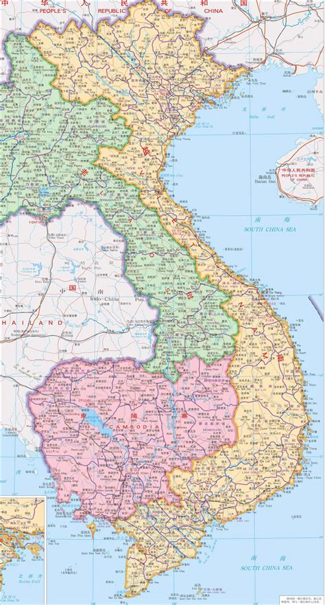 越南地图六全图，越南地图六高清版下载 - 8264户外8264.com