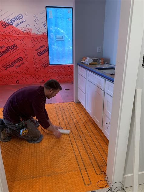Heated Tile Flooring — Brytech Construction