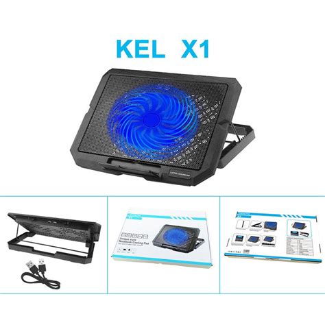X1 Adjustable Height Laptop Cooling Pad Router Notebook Cooler Stand F ...