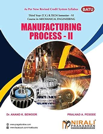 Buy Manufacturing Process - II Book Online at Low Prices in India ...