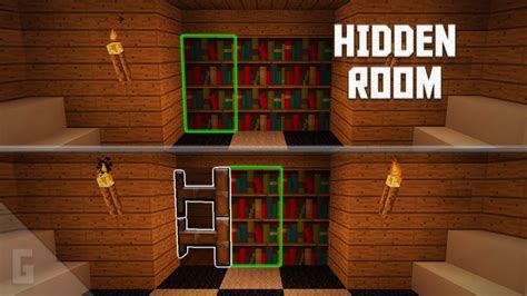 Image result for Minecraft Secret Room Tutorial Easy