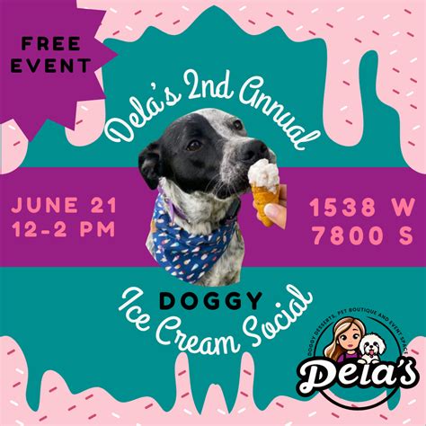 Dela’s Ice Cream Social – Dog Friendly SLC