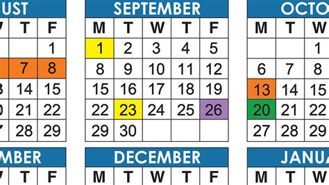 Official 2025/26 Broward County Public Schools Color Calendar • Tamarac ...