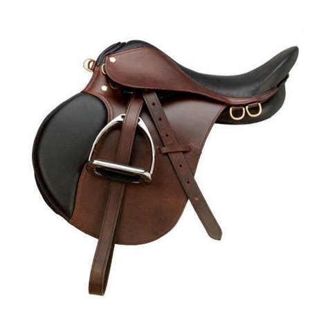 All Purpose Premium Leather Jumping English Riding Horse Saddle Tack ...
