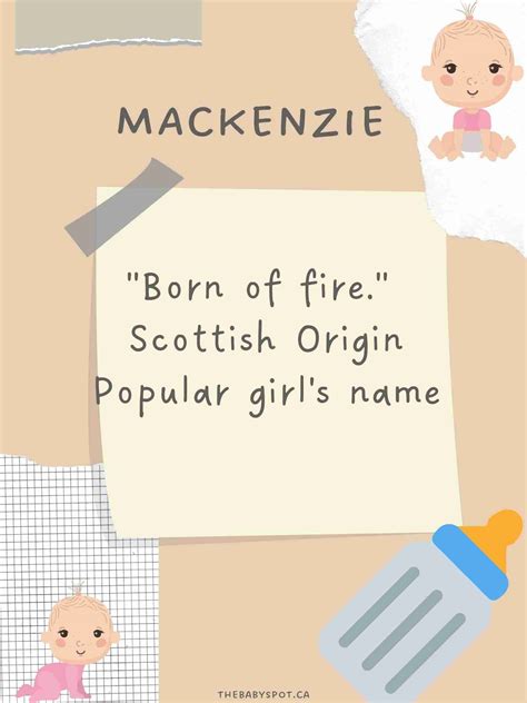 Mackenzie Girl Name Meaning, Origin and More