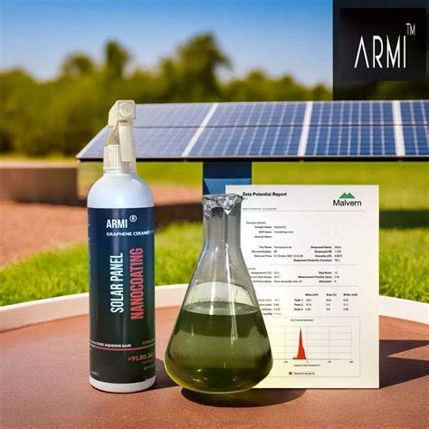Solar panel cleaning solution (Nano Coating) | Arminano