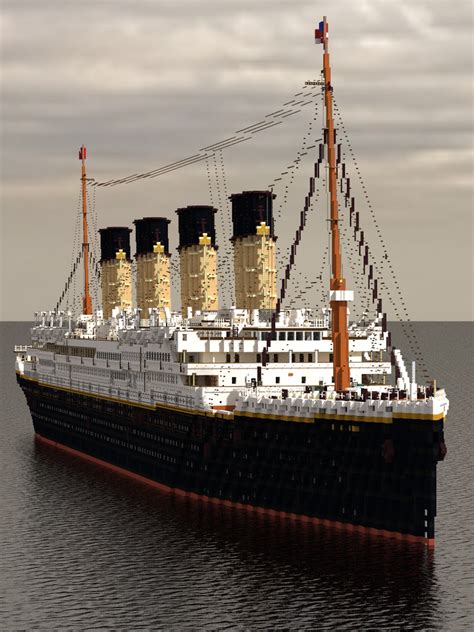 RMS Titanic Minecraft Tutorial 的图像结果