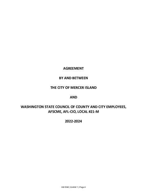 Fillable Online State Contract for Units A, B, C, D, F, and H Ratified ...