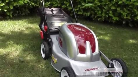 RASAERBA ELETTRICO A SPINTA WEIBANG WB453HE   YouTube