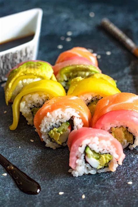 What Is A Rainbow Sushi Roll at Suzanne White blog