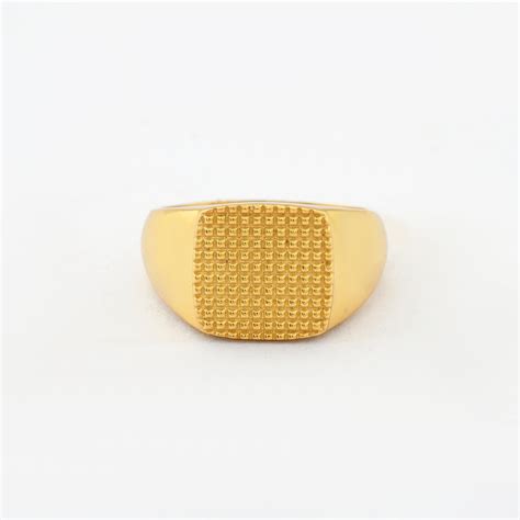 Square Signet Ring – Wooyou