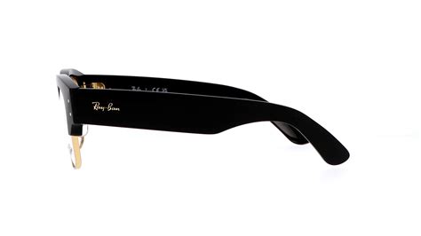 Brille Ray-Ban Mega clubmaster RX0316V RB0316V 2000 50-21 Black on ...