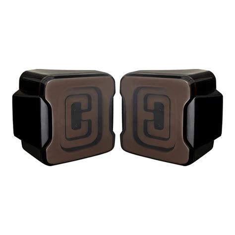 2PCS Smoked Shell LED Tail Light with Running/Brake/Turn Signal/Revers ...