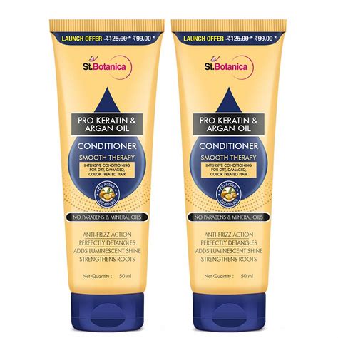 Buy St.Botanica Pro Keratin and Argan Oil Smooth Therapy Conditioner 50 ...