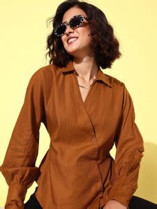Roadster Women Solid Casual Red Shirt - Buy Roadster Women Solid Casual ...