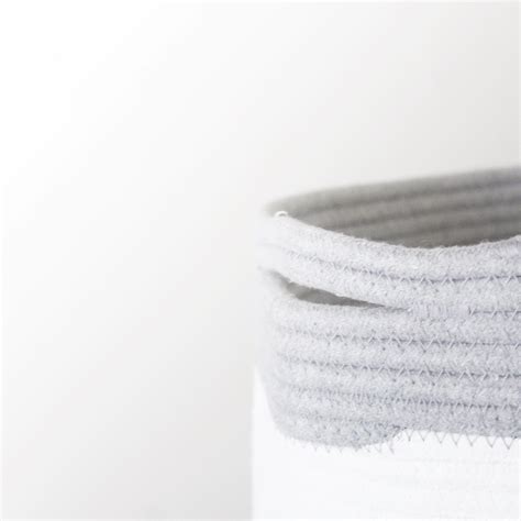 Personalized Storage Basket - Small - Cursive - Grey – The Tiny Trove